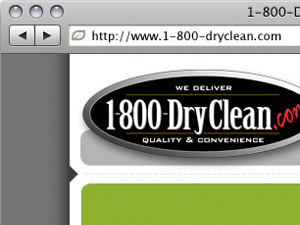 1-800-DryClean Website Redesign
